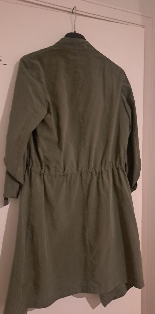 Chaqueta Sahariana verde zara