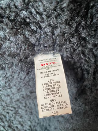 Chaqueta Lana Energie