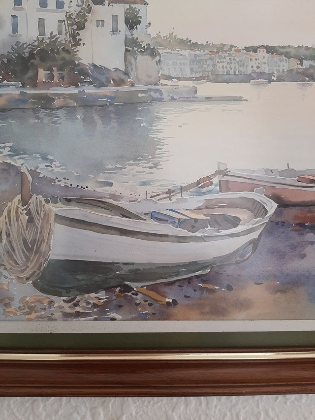 Acuarela, del pintor Danilof.