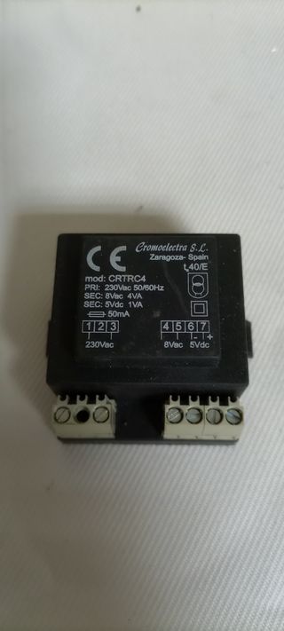 Transformador Cromoelectra CRTRC4