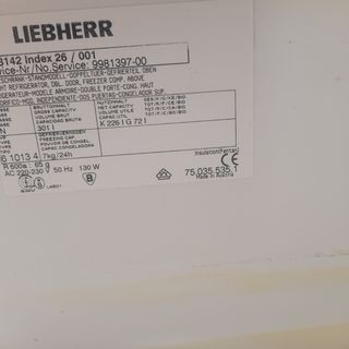 Bandeja para congelador nevera Liebherr 