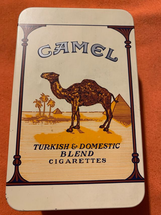 Scatola CAMEL vintage