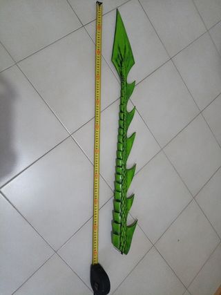 Disfraz cola reptil