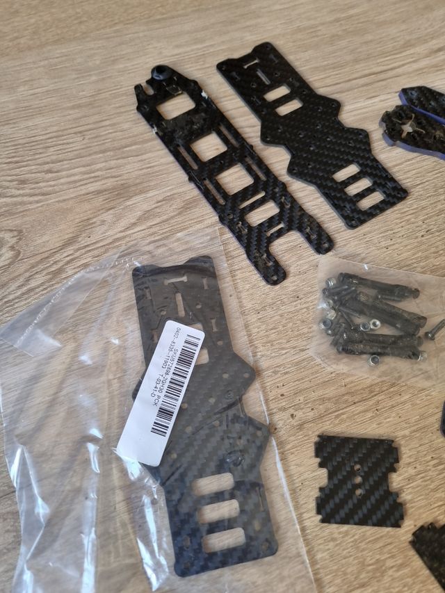 Telaio in carbonio Wiz X220 Drones