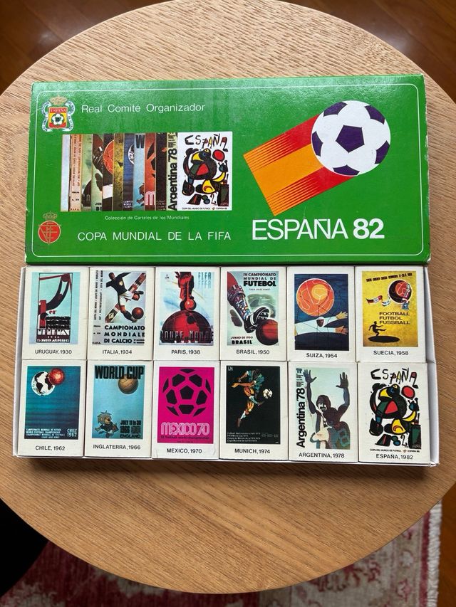 Colección cajas cerillas mundial 82