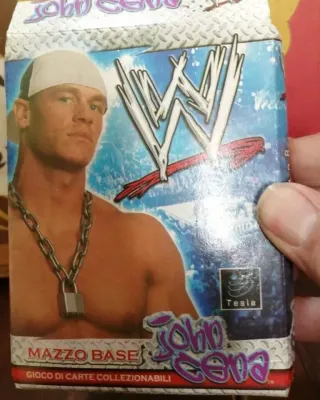 Box mazzo Carte gioco Wrestling WWE vintage cards