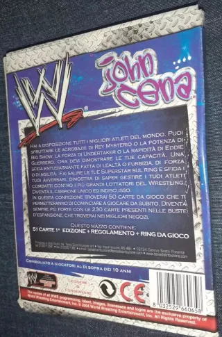 Box mazzo Carte gioco Wrestling WWE vintage cards