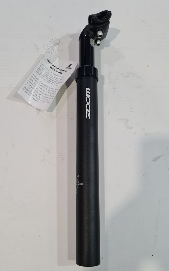 Reggisella Zoom con sospensione da 4 cm. Diametro 31,6 mm