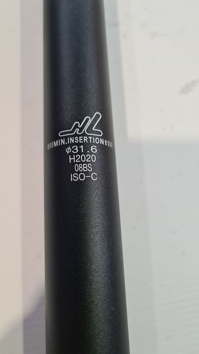 Reggisella Zoom con sospensione da 4 cm. Diametro 31,6 mm