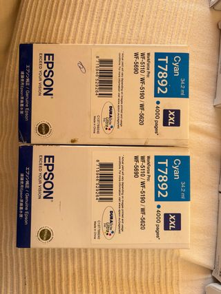 Cartuchos tinta Epson 7892