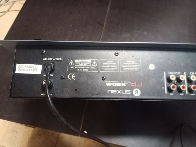 Mesa de mezcla Work DJ nexus8