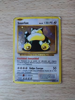 Snorlax carta pokemon XY179