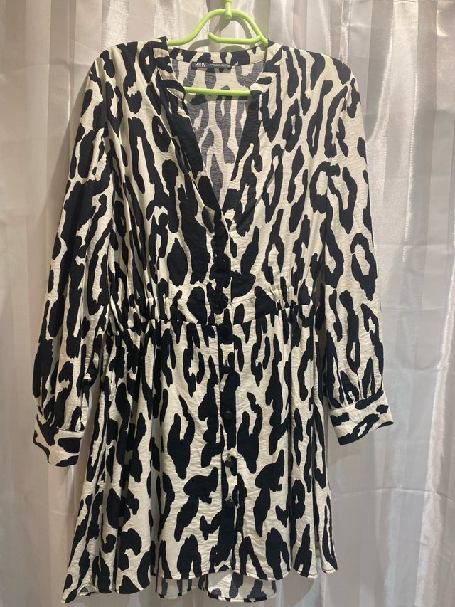 vestido zara talla m