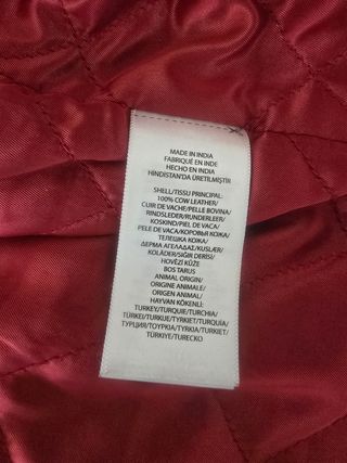 CAZADORA CHAQUETA CUERO RALPH LAUREN POLO