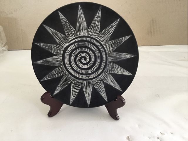 Piatto da collezione con supporto