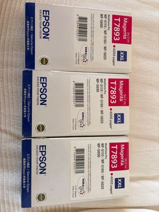 Cartuchos epson XXL Magenta T7893