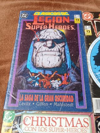 Lote 4 comics antiguos DC comics varios