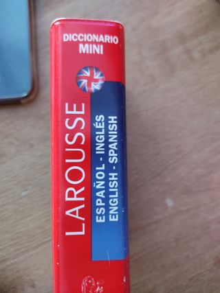 DICCIONARIO MINI LAROUSSE.ESPAÑOL/INGLES