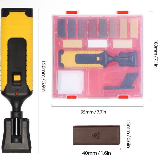 Kit Cera reparador de madera