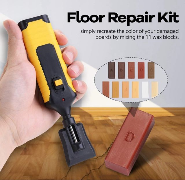 Kit Cera reparador de madera