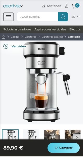Cafetera cecotec 