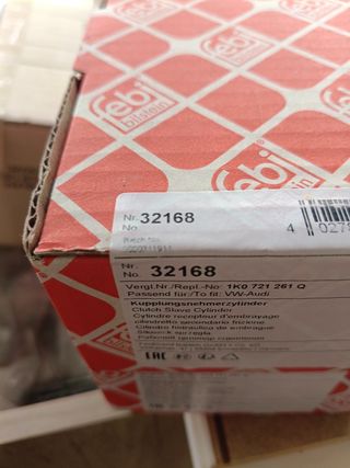 Cilindro hidráulico de embrague