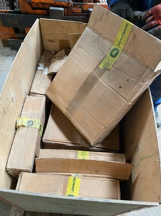 Sostituzione delle mietitrebbie John Deere