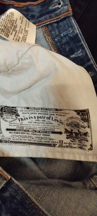 Pantalones vaqueros Levis 501