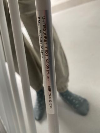 Barrera seguridad escalera