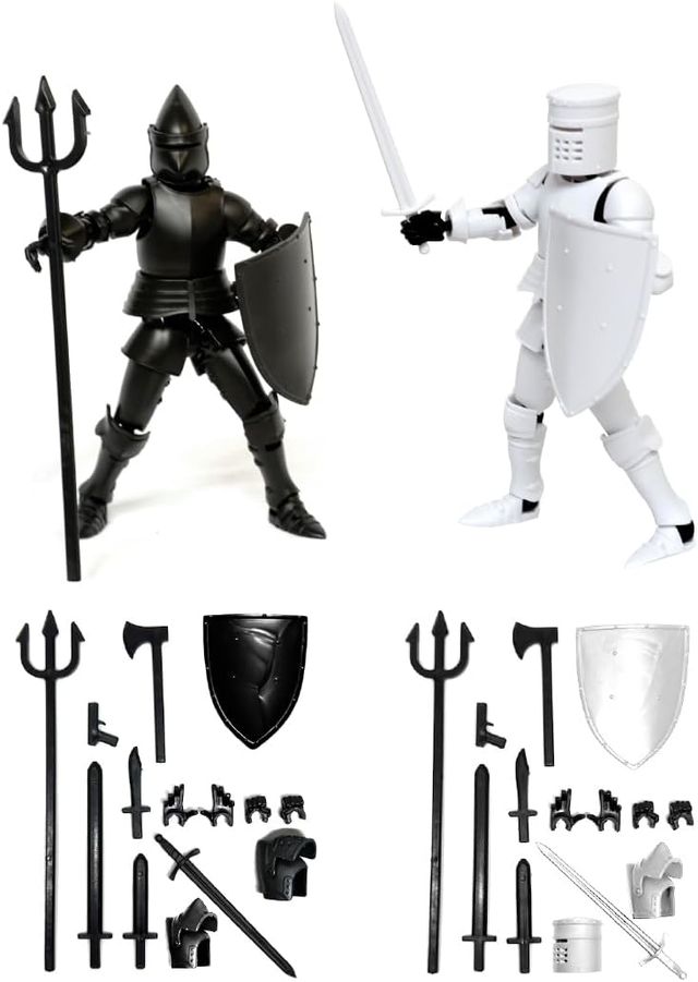 Action Figure NUEVOS T13, Caballeros Medievales