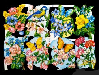 Lámina PURPURINA CROMOS TROQUELADOS