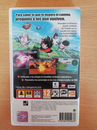 Juego PSP Dragon Ball Z Shin Budokai 2