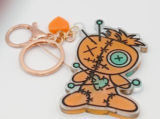 PORTACHIAVI IN RESINA EPOSSIDICA PER BAMBOLE