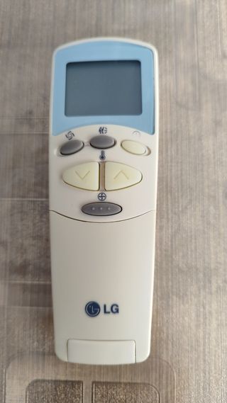 Mando LG aire acondicionado