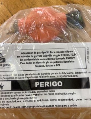 Adaptador horizontal gás Galp Type 511