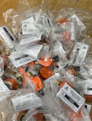 Adaptador horizontal gás Galp Type 511