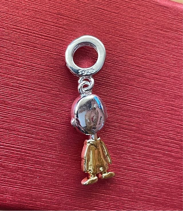 Colgante plata Charlie Brown peanuts Snoopy