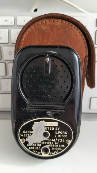 Exposímetro antiguo