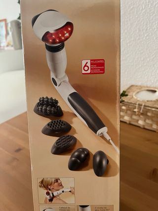 Masajeador multicabezales