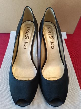 Zapatos peep toes