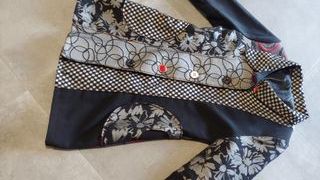 Cappotto fantasia donna taglia M/L