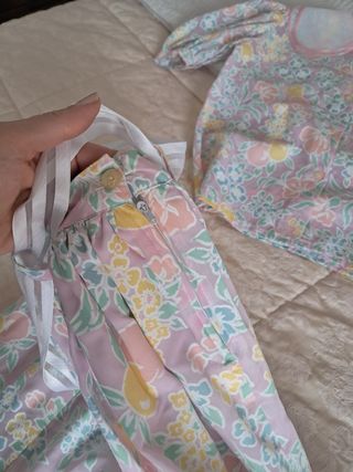 Completo bimba cerimonia vintage 