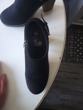 Botines de serraje