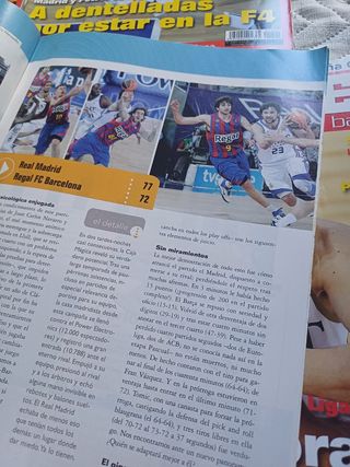 Lote Revistas Gigantes Sergio Llull