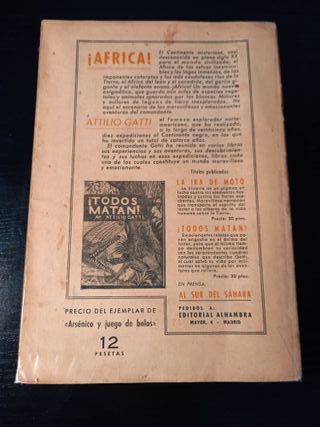 Arsénico y juego de bolos (de Sydney Horler)