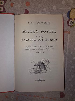 Harry Potter E la Camera Dei Segreti (Italian Edition)