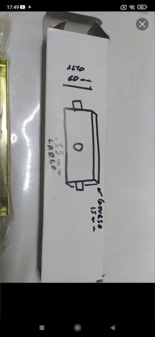 Cerradura persiana marca CECA liquidación stok