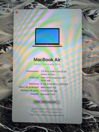 Macbook air 2019 13’ rosa