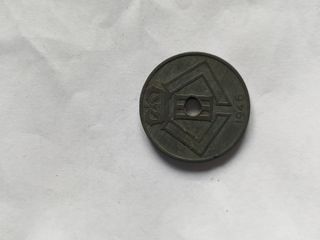 Moneta belga 25 centesimi 1946