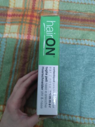 HairON taglia peli naso e orecchie